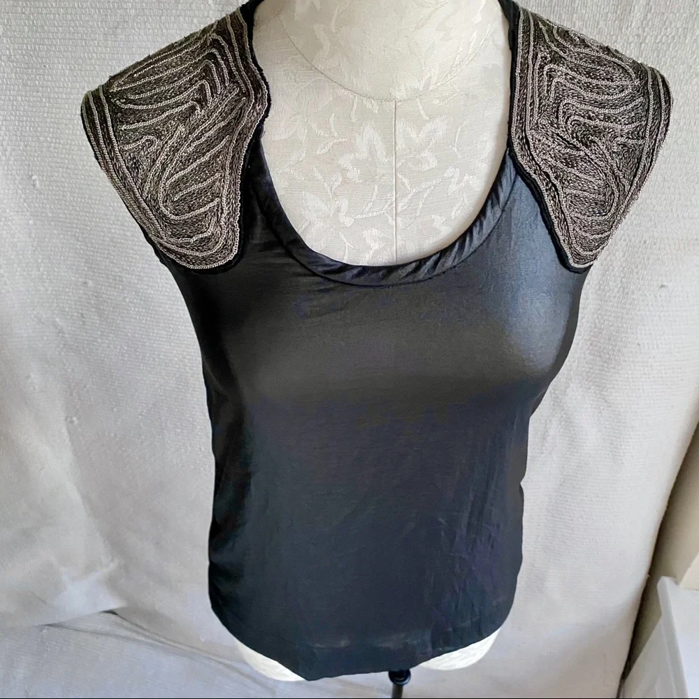 Yigal Azourel XS Gothic Punk Rocker Chain Top - Picture 5 of 8